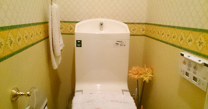 杉並区永福 トイレのタンクに水が溜まらない