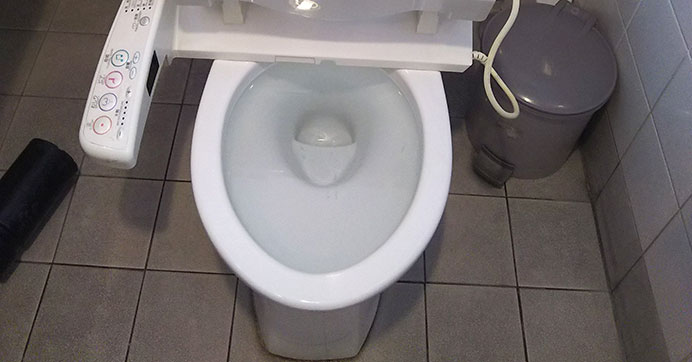 練馬区東大泉 トイレの排水つまり除去